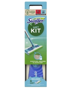 Kit mop+rezerva umeda 6buc Blue, Swiffer