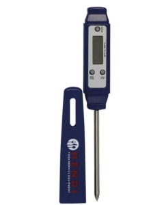 Termometru digital de buzunar Hendi, cu sonda din otel inoxidabil 6,5 cm, -40/200 C