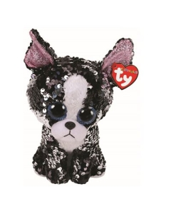 Terrier cu paiete, din plus 24 cm, Boos, TY