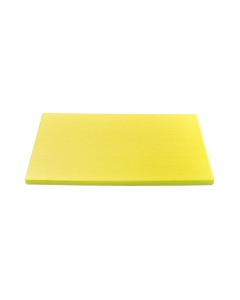 Tocator bucatarie profesional din polietilena, culoare galben, dimensiuni 530x325x12mm
