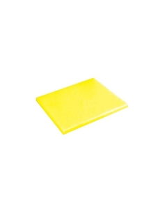 Tocator bucatarie profesional din polietilena, culoare galbena, dimensiuni 530x325x12mm