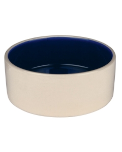 Trixie-Castron-Ceramica-1-l-18-cm-Crem-cu-Albastru 