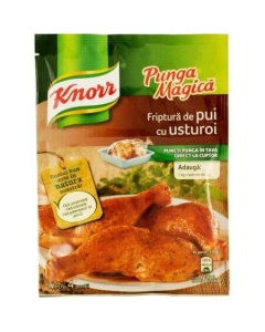 Knorr Punga Magica Condimente pentru Friptura de pui cu usturoi, 28 g