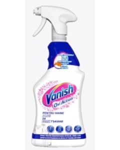 Spray pentru indepartarea petelor haine albe Oxi Action, 500 ml Vanish
