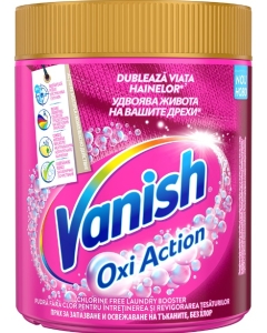 Vanish Pudra pentru curatat pete Oxi Action Pink, 846g