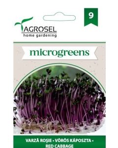 Seminte Varza rosie microgreens, 8 g, Agrosel
