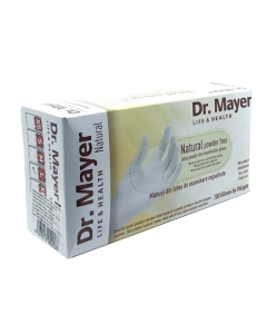 Manusi unica folosinta latex nepudrate marimea L albe 100buc, Dr. Mayer