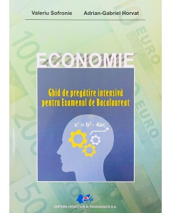 Bac Economie - Ghid de pregatire intensiva examentul de bacalaureat - Valeriu Sofronie, editura Didactica si Pedagogica