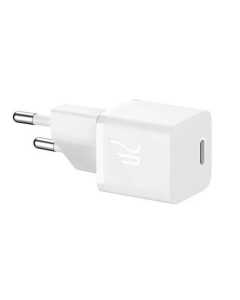 Incarcator retea Baseus GaN5 Mini, 20W, USB-C, Fast Charger Alb