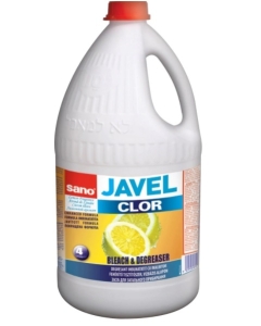 Sano Javel Clor Inalbitor 2in1 cu parfum de lamaie, 4 L