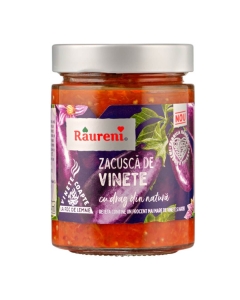 Zacusca de vinete, 320g Raureni