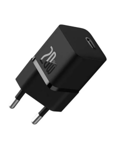 Incarcator retea Baseus GaN5 Mini, 20W, USB-C, Fast Charger Negru