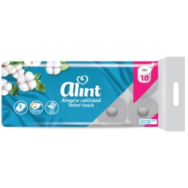 ALINT PRACTIC HARTIE IGIENICA 3STR ALB CATIFELAT 10ROLE