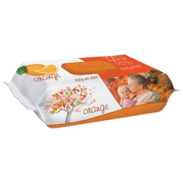 SLEEPY SERVETELE UMEDE PORTOCALE 120BUC