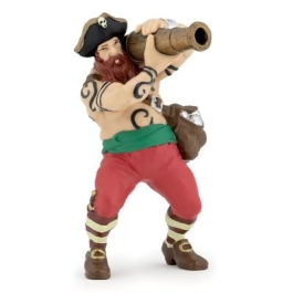 Figurina Papo pirat cu tun