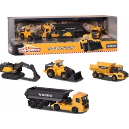 Set 4 masinute metalice volvo 7. 5 cm majorette