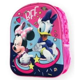 Ghiozdan roz 3D 32 cm Minnie