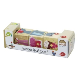 Cuburi rotative la circ din lemn premium