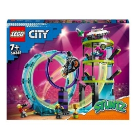 LEGO City. Provocarea suprema de cascadorii pe motocicleta 60361 385 piese