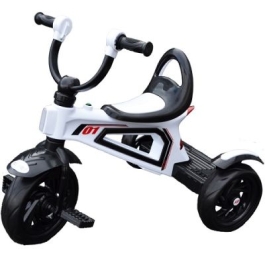 Tricicleta cu Muzica si Lumina S-726 alb