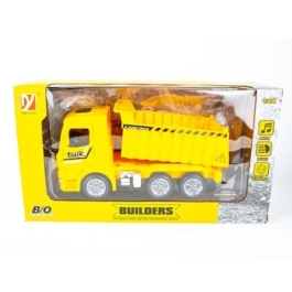 Camion cu frictiune lumina-sunet 25x11x12 cm