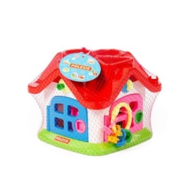 Casuta Educativa cu forme 19x19x16 cm