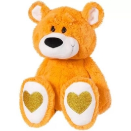 Plus ursulet Andry portocaliu 45 cm