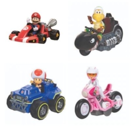 Figurina cu kart 6 cm Super Mario Bros Movie diverse modele
