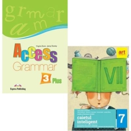 Pachet Engleza si Limba romana. Access 3 Gramatica Plus si Caietul inteligent pentru clasa a 7-a - Virginia Evans Florin Ionita