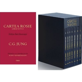 Pachet Cartile Negre  Cartea Rosie Liber Novus. Editia fara ilustratii - Carl Gustav Jung