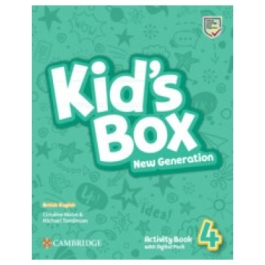 Kids Box New Generation Level 4 Activity Book with Digital Pack - Caroline Nixon