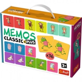 Joc Memos classic plus Sa ne miscam Trefl