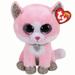 Pus 15 cm Pisica roz Ty