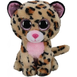 Plus 24 cm Leopard maro cu roz Ty