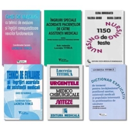 Pachetul Asistentului medical 6 volume - Lucretia Titirca Elena Dorobantu