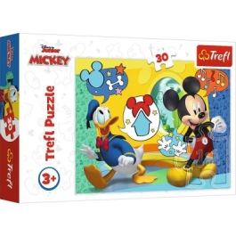 Puzzle 30 piese Disney Mickey Mouse Trefl