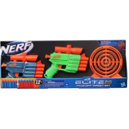 Blaster Set Elite 2. 0 Face off target Nerf