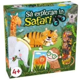 Joc educativ Tactic Sa exploram in safari