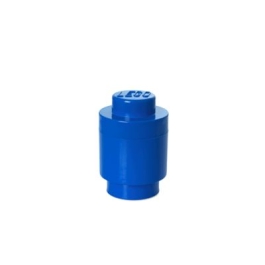 Cutie depozitare rotunda LEGO 1 albastru inchis 40301731