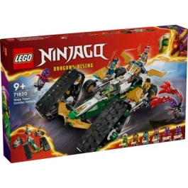LEGO Ninjago. Vehicul combinat al echipei ninja 71820 576 piese