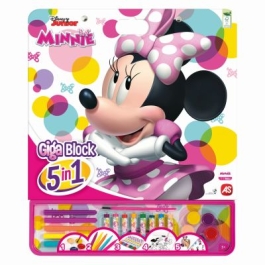 Set pentru desen Giga block 5 in 1 Minnie