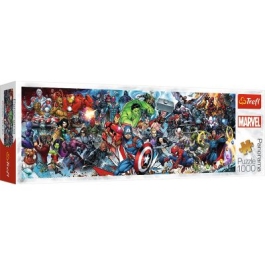 Puzzle 1000 piese. Disney Universul Avengers Trefl