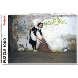 Puzzle 1000. Banksy The Maid