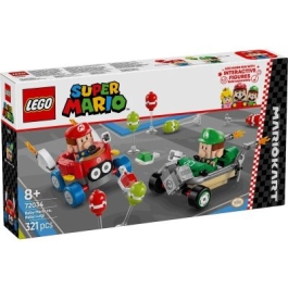 LEGO Super Mario. Mario Kart Baby Mario si Baby Luigi 72034 321 piese