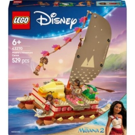 LEGO Disney. Canoea de aventura a Moanei 43270 529 piese