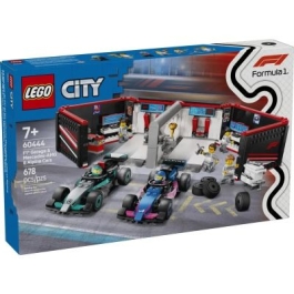 LEGO City. Garaj F1 si masini Mercedes-AMG si Alpine 60444 678 piese