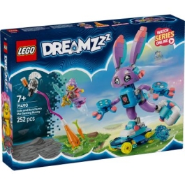 LEGO DREAMZzz. Izzie si iepurasul de gaming Bunchurro 71490 252 piese