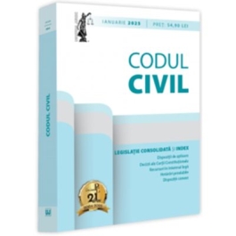 Codul civil ianuarie 2025. Editie tiparita pe hartie alba - Dan Lupascu