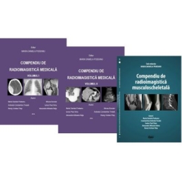 Set 3 carti Compendiu de radioimagistica medicala si musculoscheletala - Maria Daniela Podeanu