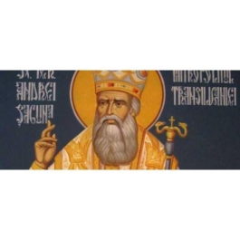 CD audio Acatistul Sfantului Ierarh Andrei Saguna Mitropolitul Transilvaniei